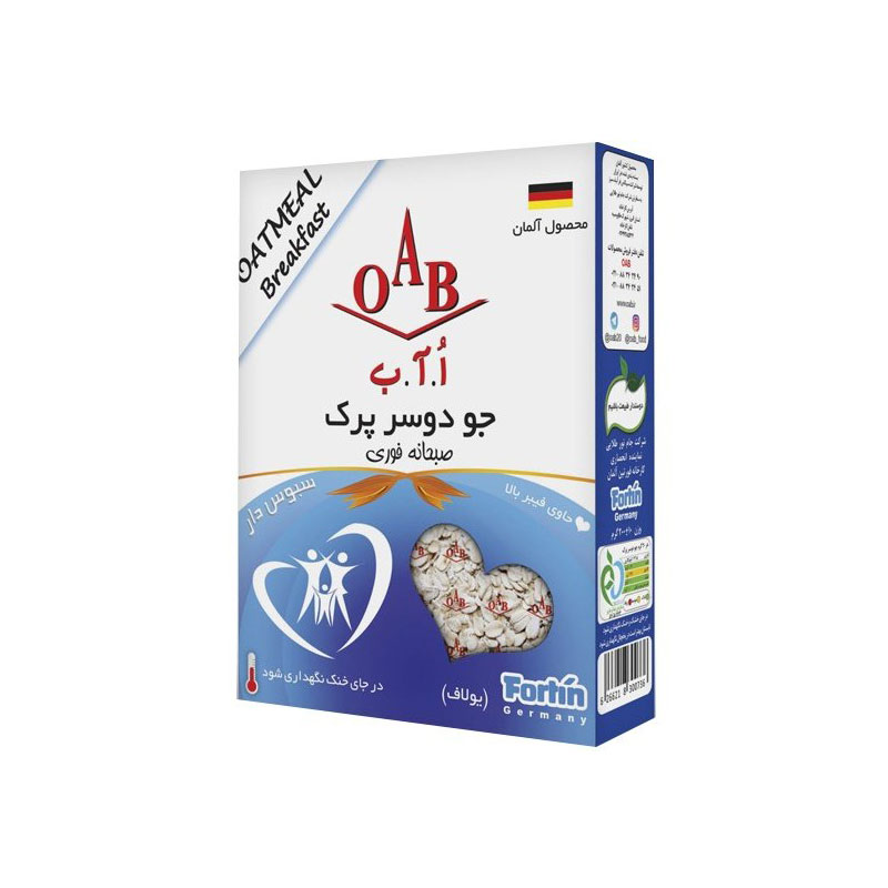 جو دوسر پرک صبحانه اُ آ ب مقدار 500 گرم